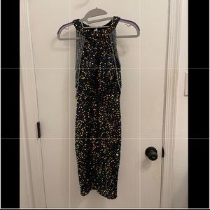 Sparkly cocktail dress. Perfect for NYE!